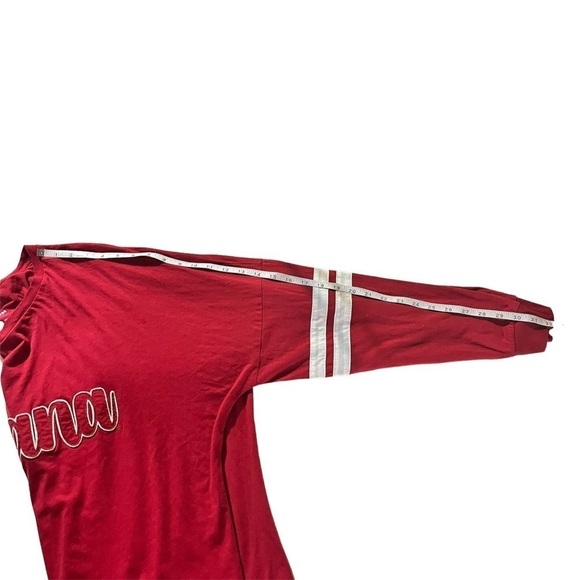 Women's Colosseum Indiana Hoosiers Long Sleeve Tee, Size XL - Picture 5 of 6